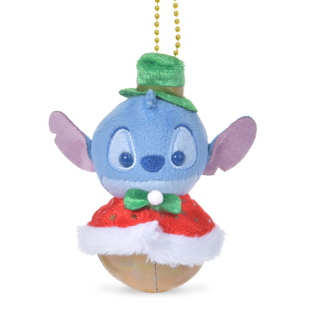 スティッチ ぬいぐるみキーホルダー・キーチェーン クリスマスカラーボール