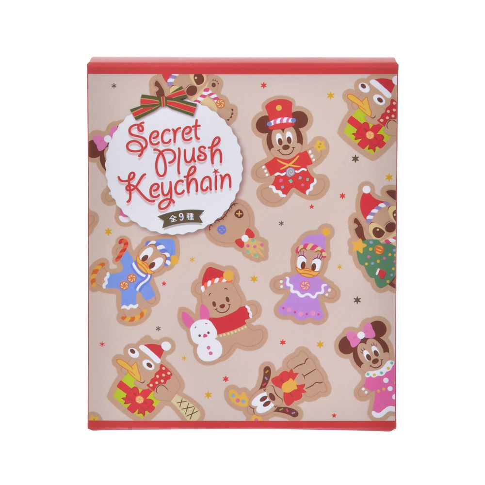 ディズニーキャラクター シークレットぬいぐるみキーホルダー クリスマスクッキー