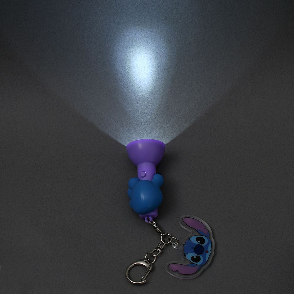 スティッチ キーホルダー・キーチェーン ライトアップ 懐中電灯風 Key chain Fes