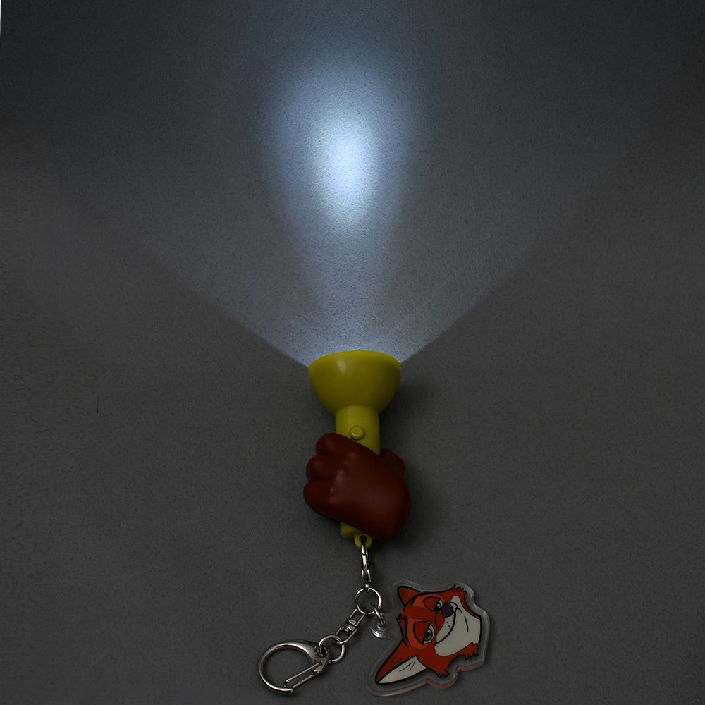 ニック・ワイルド キーホルダー・キーチェーン ライトアップ 懐中電灯風 Key chain Fes