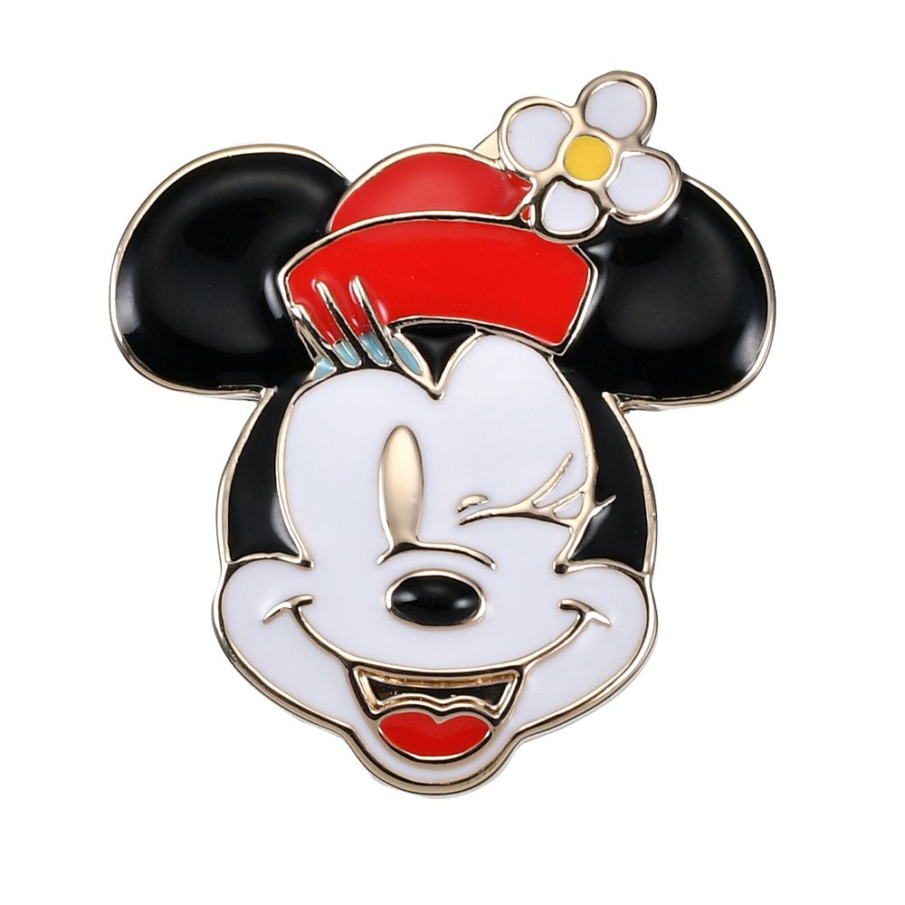 ミニー ピンバッジ チャーム フェイス Pins Collection