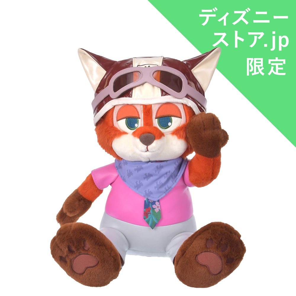 ニック・ワイルド ぬいぐるみ Zootopia Motorcycle