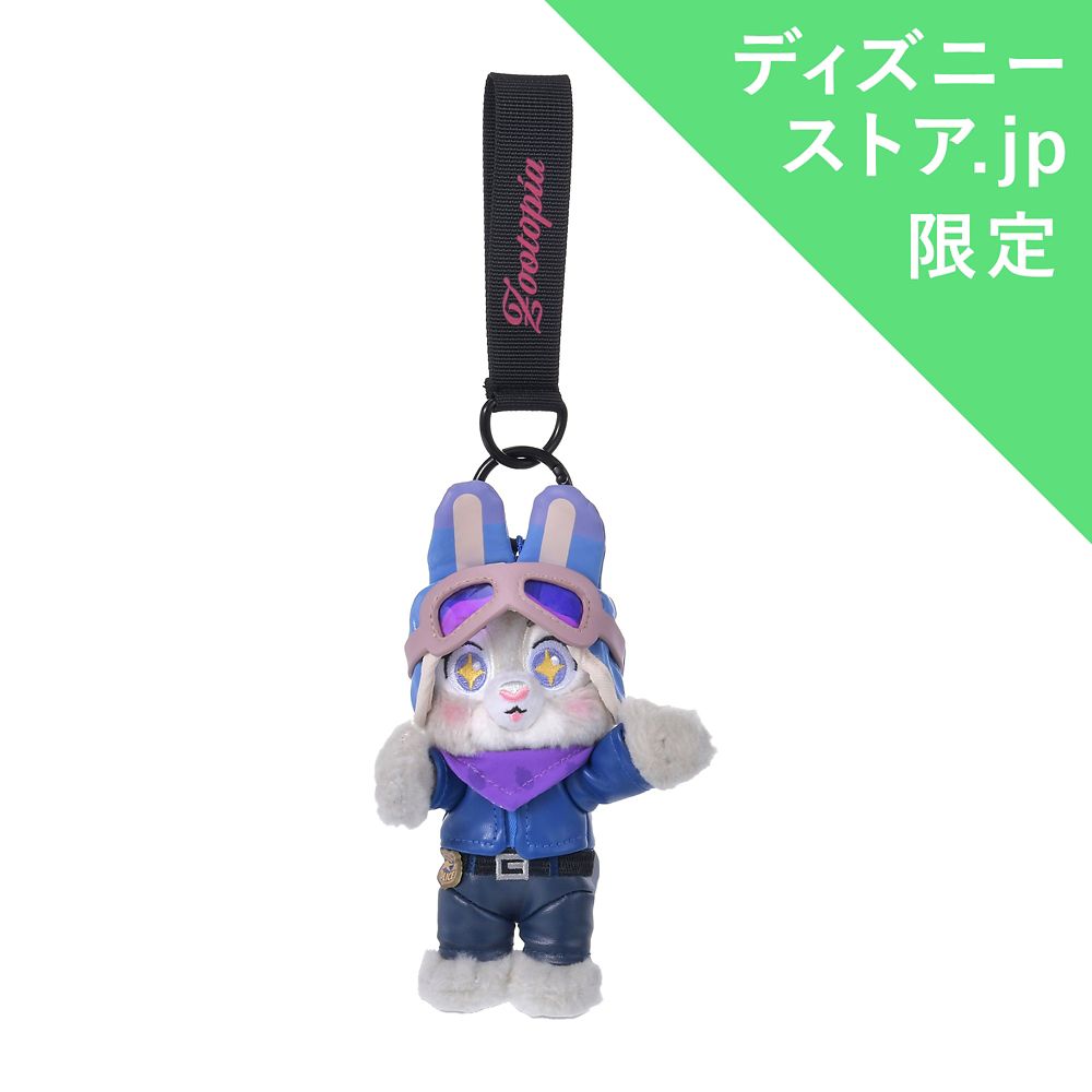 ジュディ・ホップス ぬいぐるみキーホルダー・キーチェーン Zootopia Motorcycle