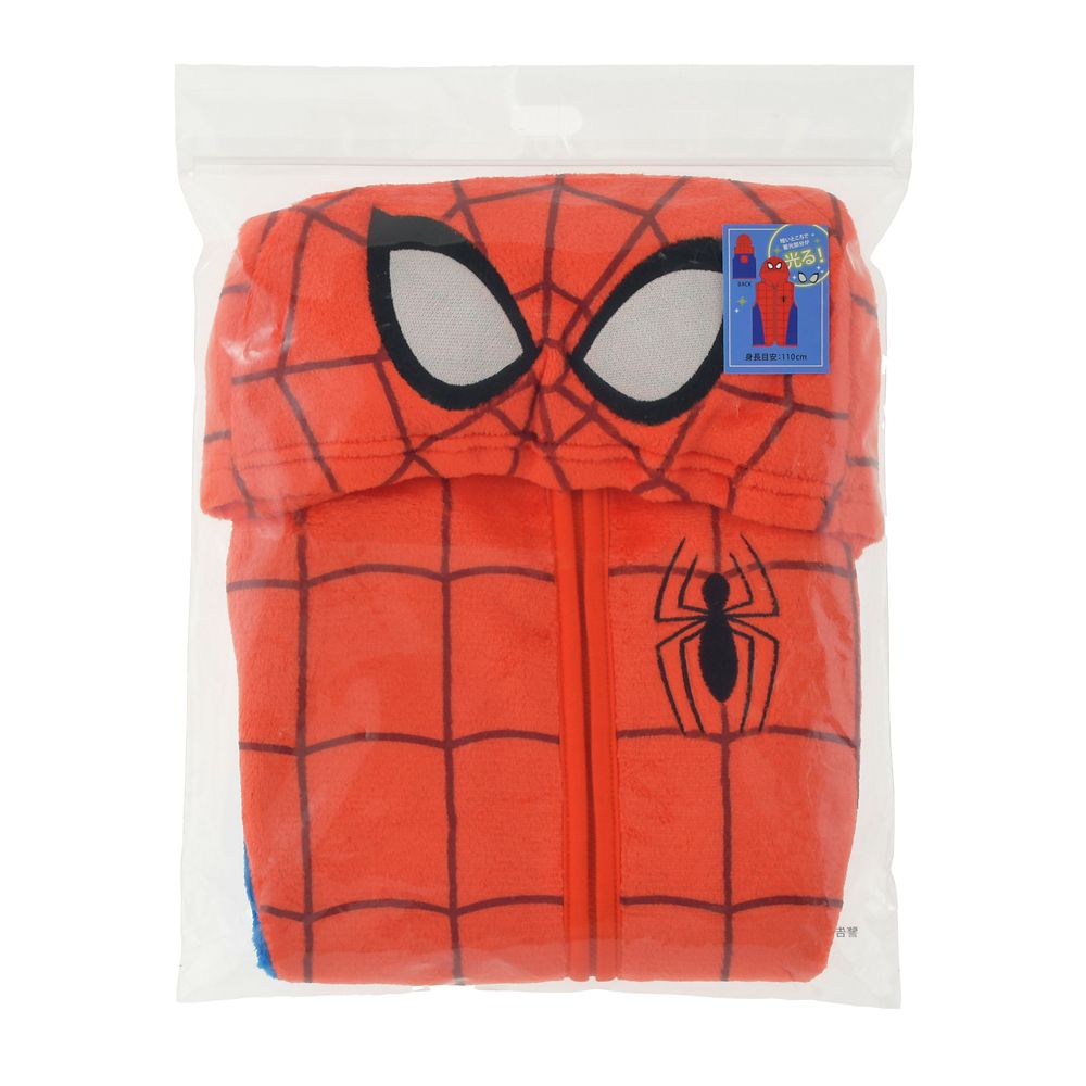 【キッズ用】マーベル スパイダーマン キッズ用ベスト フード付き 蓄光 スリーパー DISNEY KIDS APPAREL ENJOY WINTER