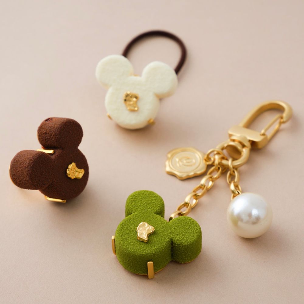 【キューポット】ミッキーマウス/リング　リュクスショコラ （ブラウン）