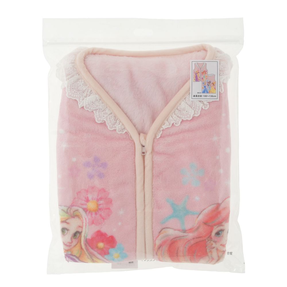 【キッズ用】ディズニープリンセス キッズ用ベスト スリーパー モチーフ DISNEY KIDS APPAREL ENJOY WINTER