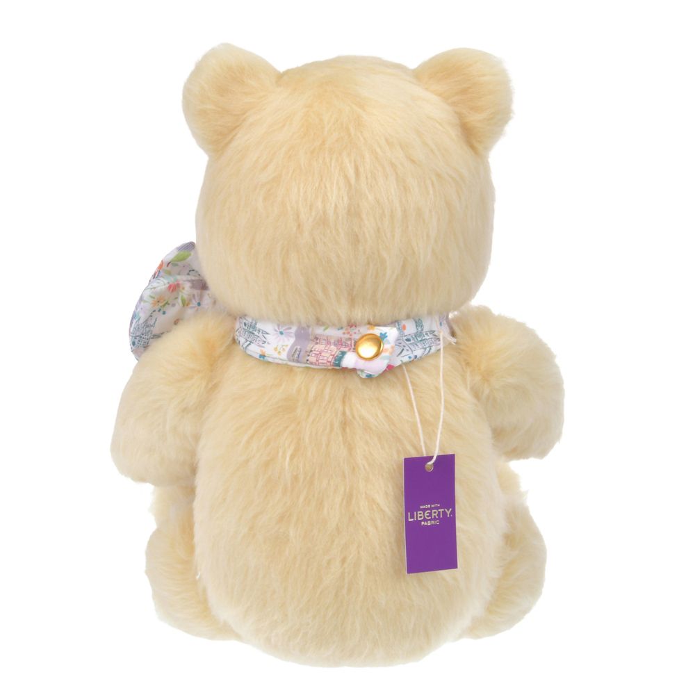 プーさん ぬいぐるみ リバティプリントリボン付き BOX入り プレミアム 100 Years of Winnie the Pooh