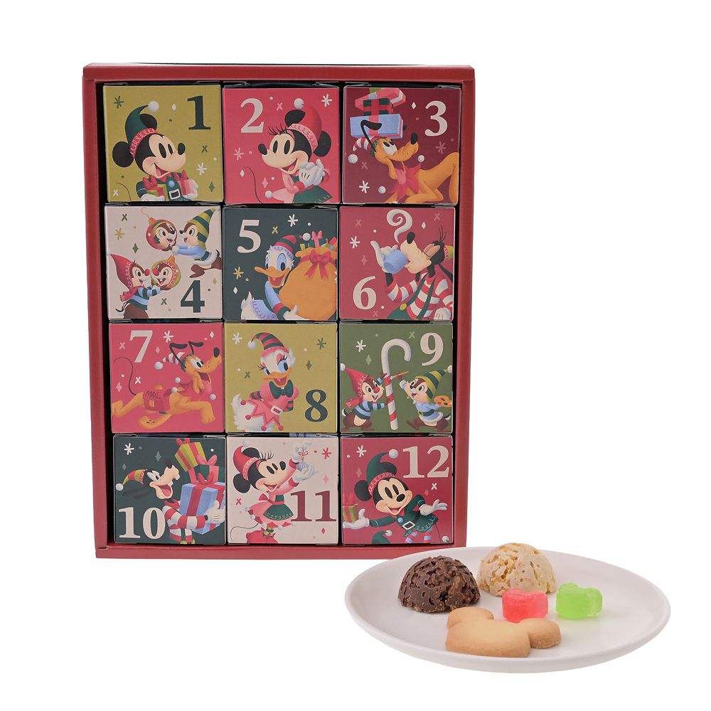 ディズニーキャラクター アドベントカレンダー パズルボックス