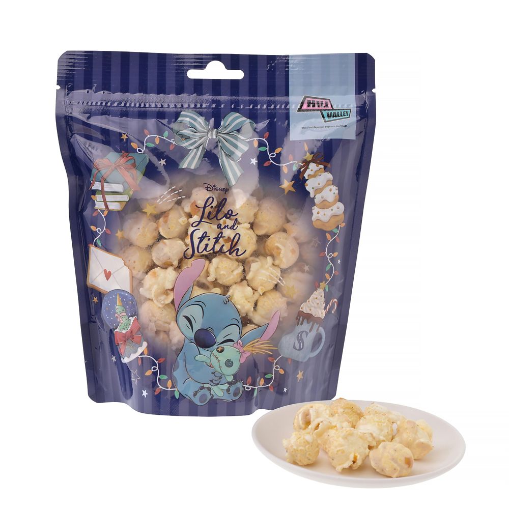 【HillValley】スティッチ＆スクランプ ポップコーン ソルトホイップクリーム ホリデースイーツ Holiday Gift