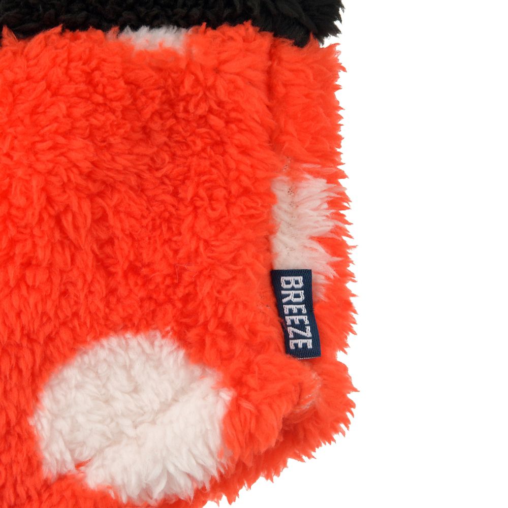 【キッズ用】【BREEZE】ミニー キッズ用長袖パーカー ポンチョパーカー 90～100