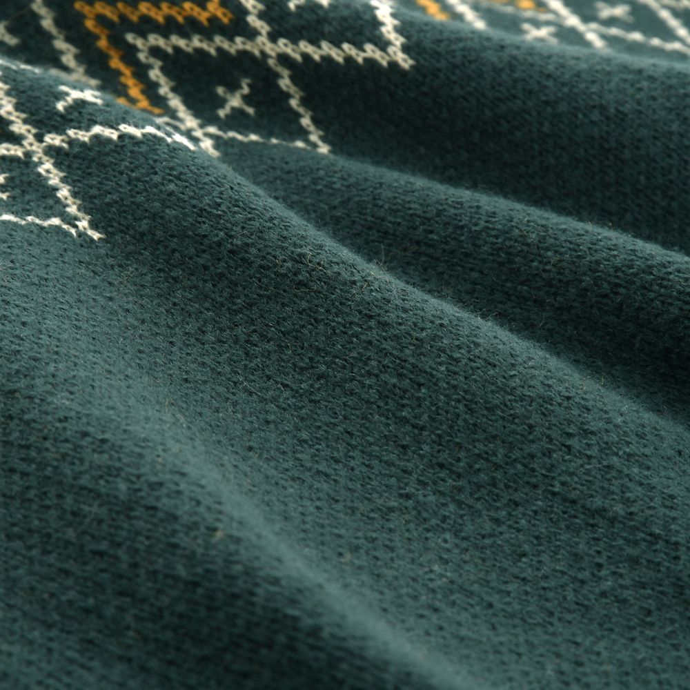 【再入荷】ニック・ワイルド 長袖セーター グリーン KNIT COLLECTION