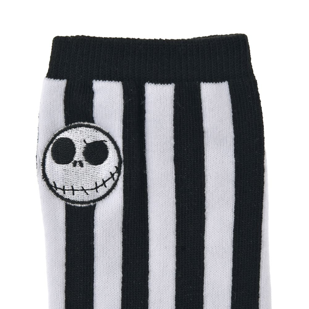 【9月中旬頃発売】ジャック・スケリントン 靴下 フェイス 刺しゅう TIM BURTON'S THE NIGHTMARE BEFORE CHRISTMAS