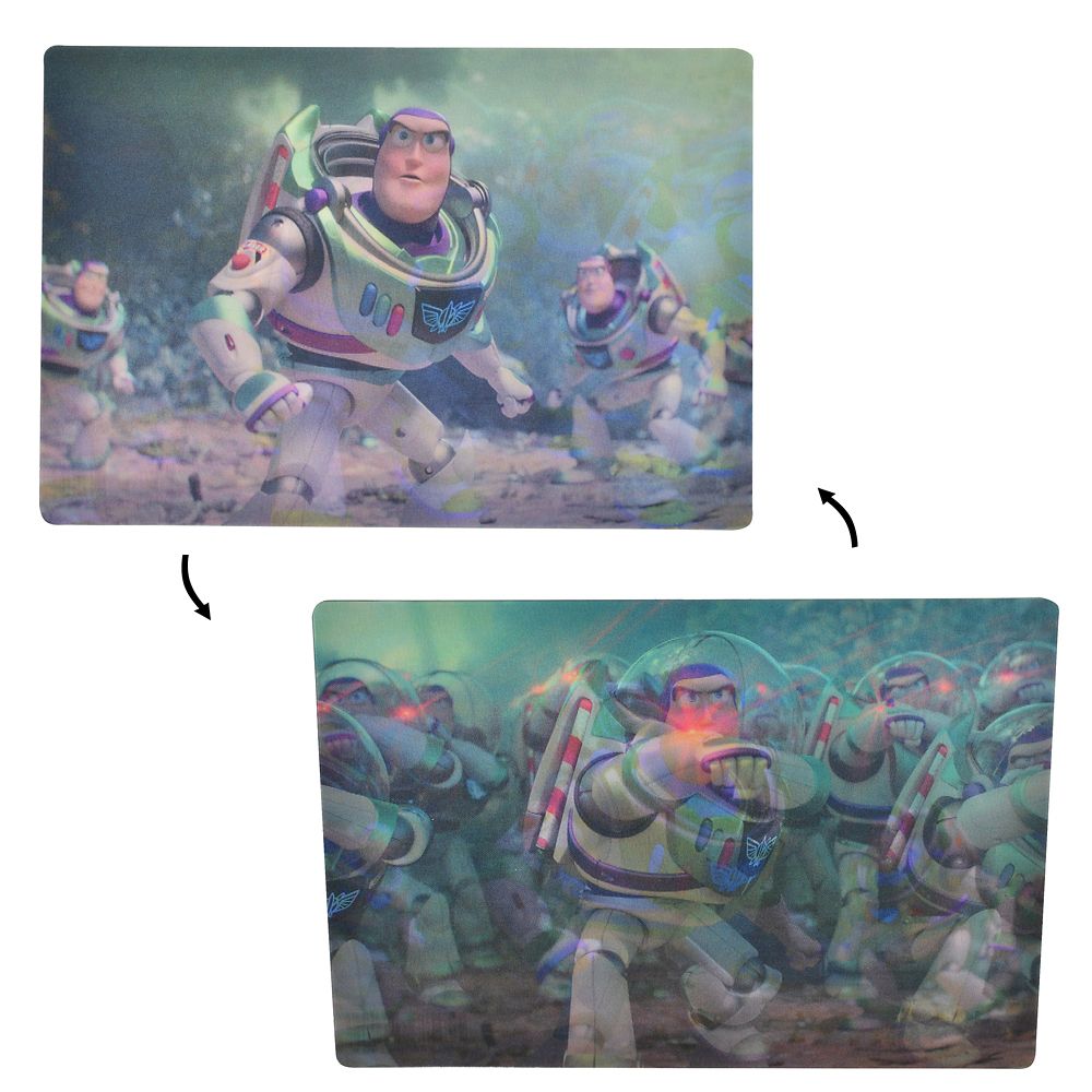 バズ・ライトイヤー ポストカード バズ軍団 トイ・ストーリー5 Lenticular