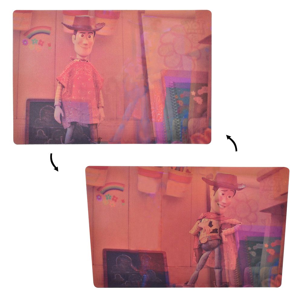 ウッディ ポストカード イメチェン トイ・ストーリー5 Lenticular