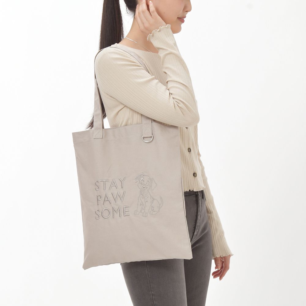 101匹わんちゃん トートバッグ フラット ロゴ TOTE BAG Collection