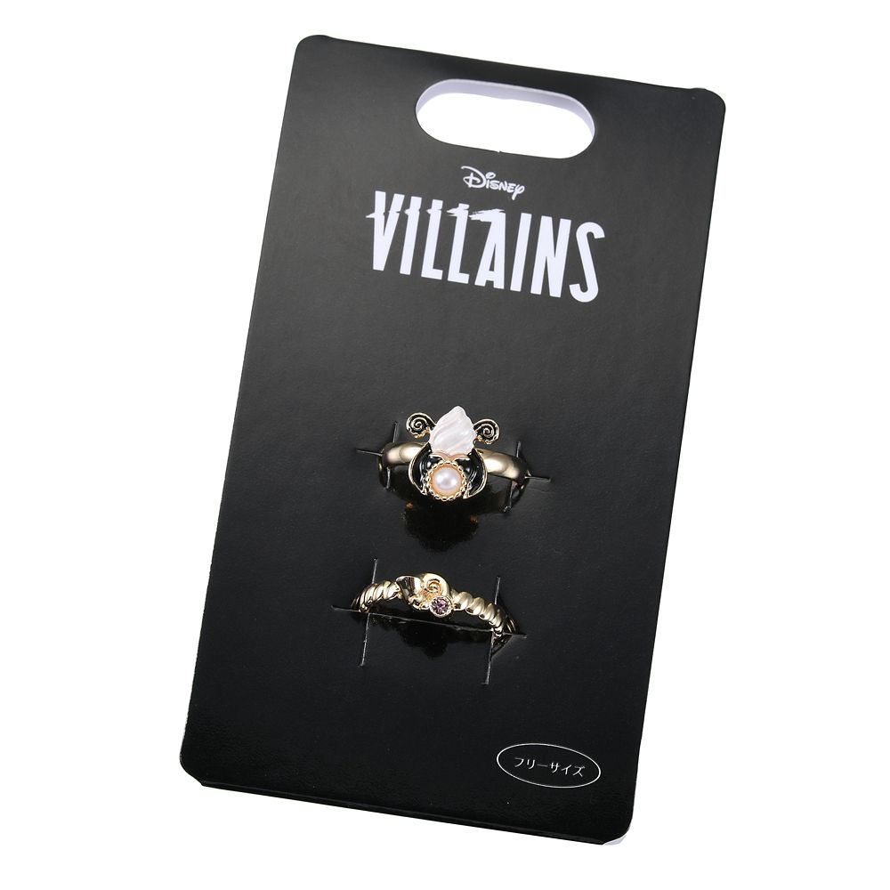 アースラ 指輪・リング セット Disney Villains
