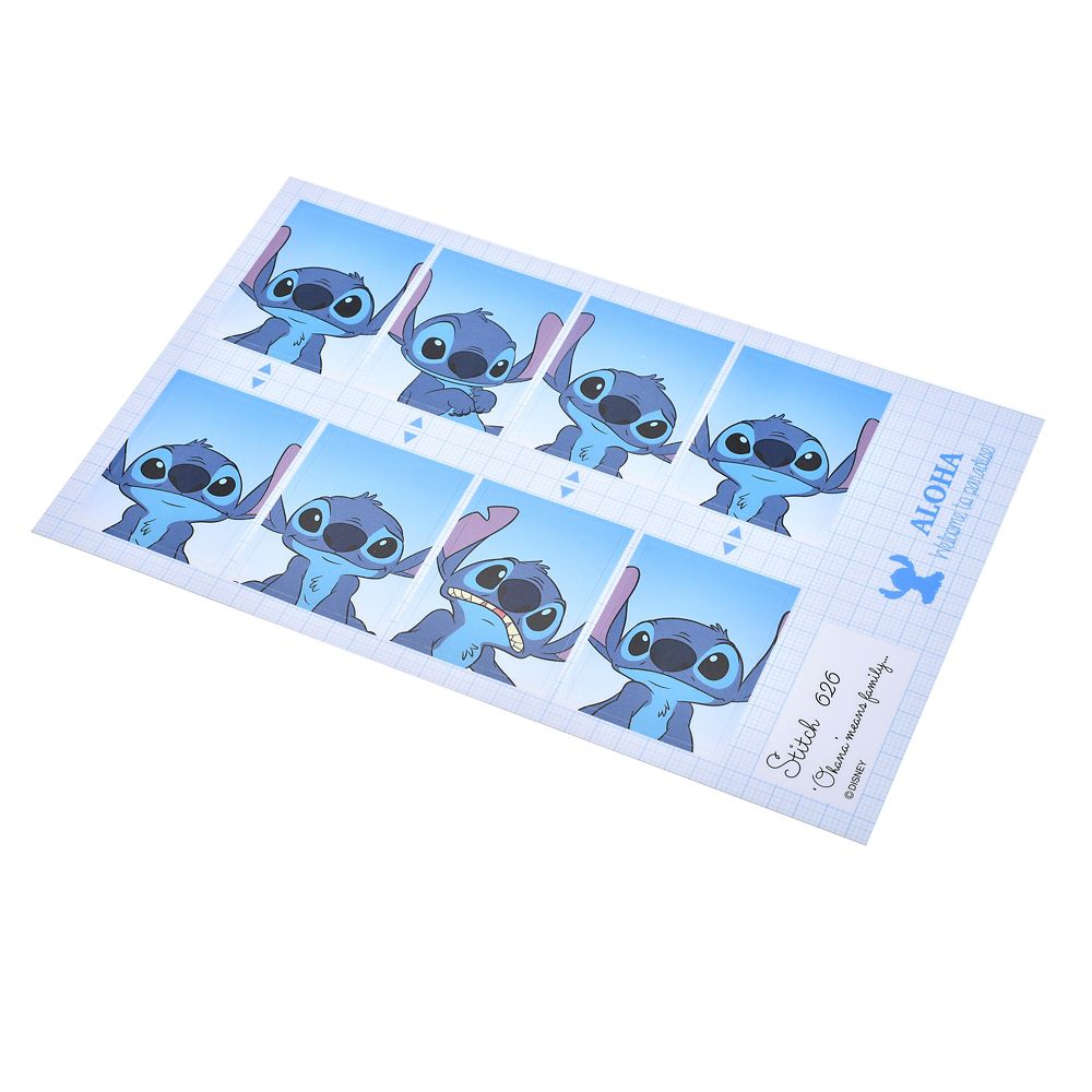 【再入荷】スティッチ シール・ステッカー 証明写真風 Sticker Collection
