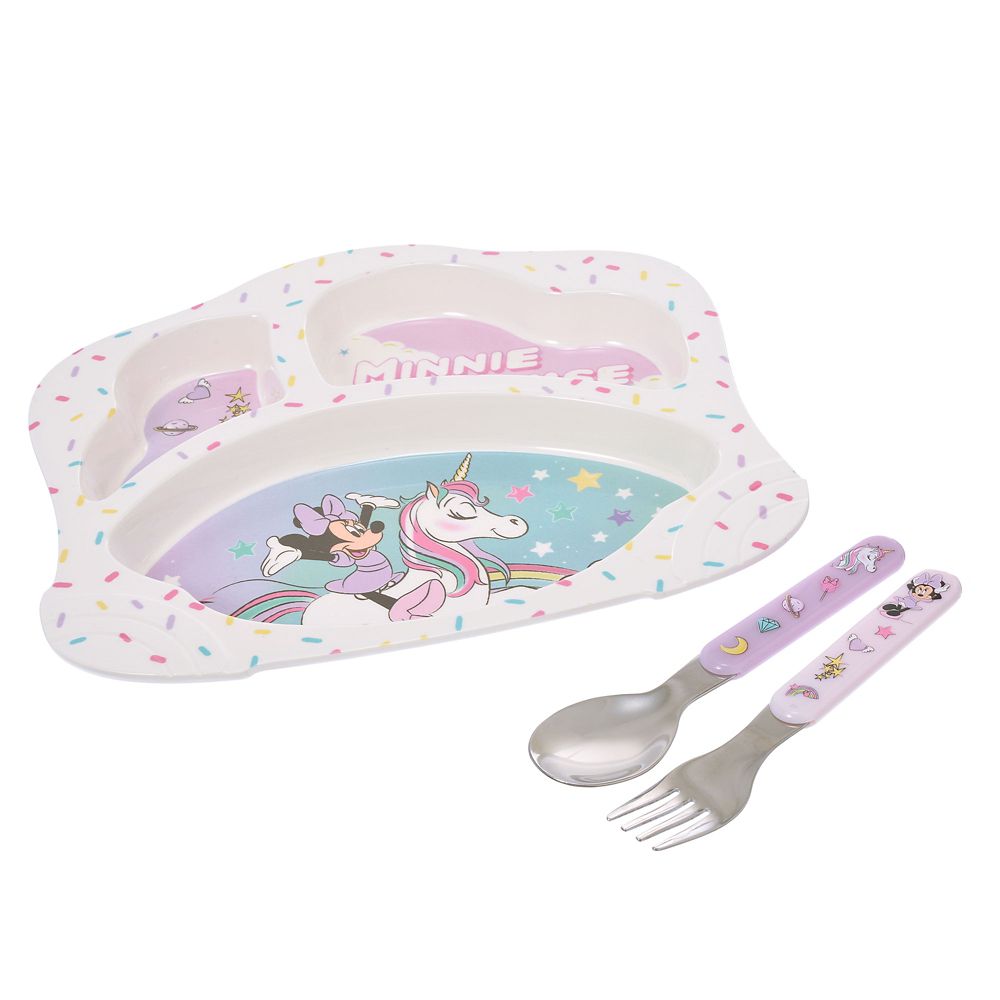 【再入荷】【キッズ用】ミニー プレート セット ユニコーン