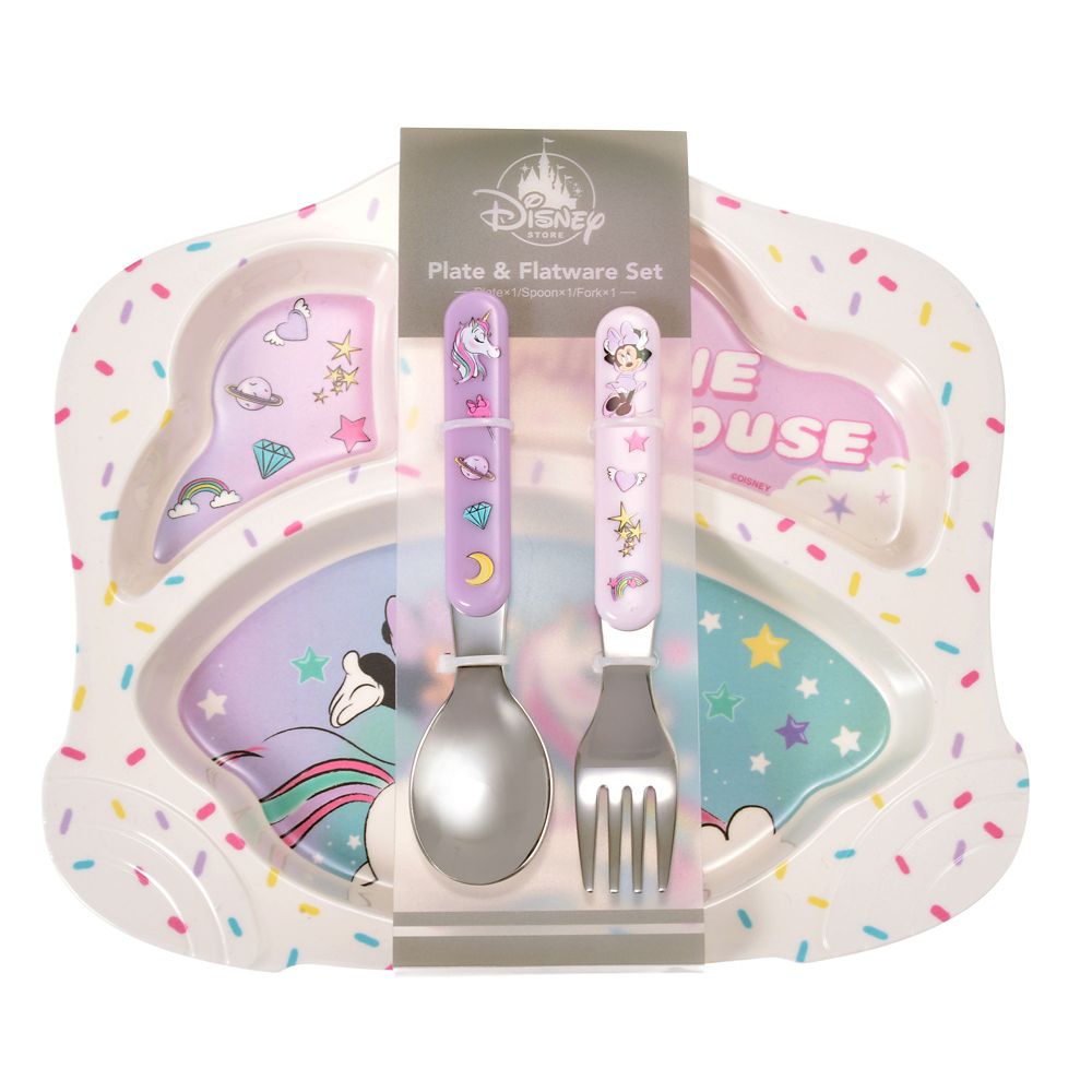 【再入荷】【キッズ用】ミニー プレート セット ユニコーン