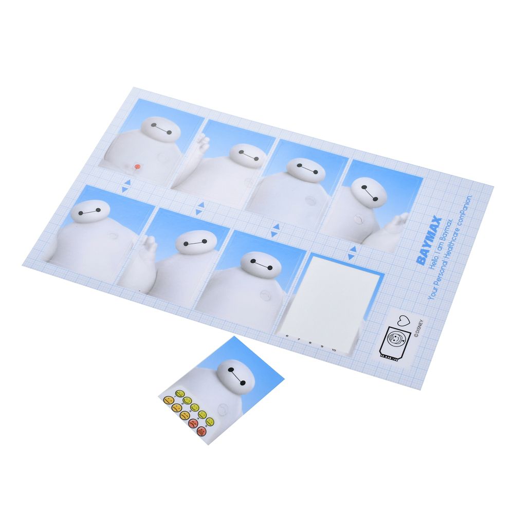 【再入荷】ベイマックス シール・ステッカー 証明写真風 Sticker Collection