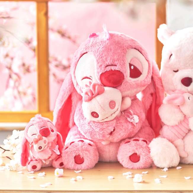 ディズニー スティッチ ぬいぐるみキーホルダー 桜 SAKURA こし ディズニー スティッチ ぬいぐるみキーホルダー 桜 SAKURA こし