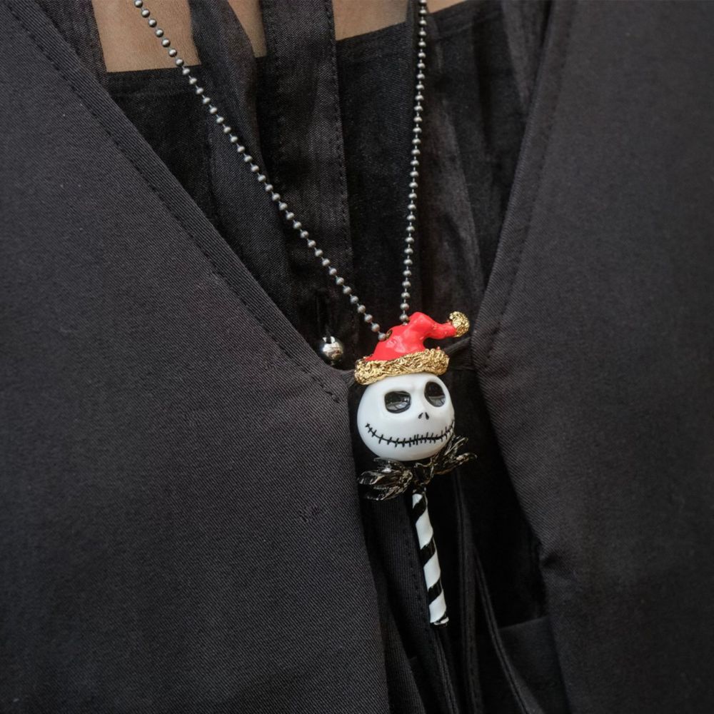 【キューポット】ナイトメアー・ビフォア・クリスマス/サンタ帽 チャーム