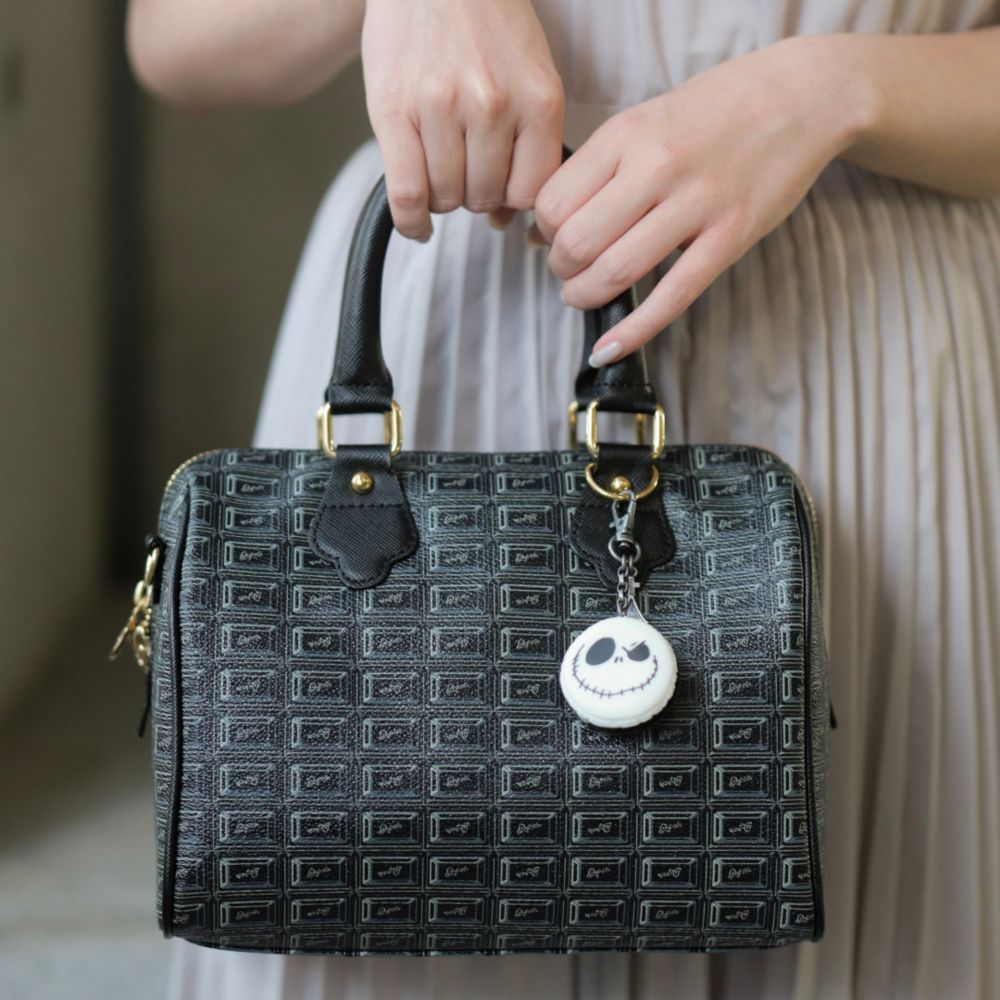 【キューポット】ジャック・スケリントン/バッグチャーム　マカロン