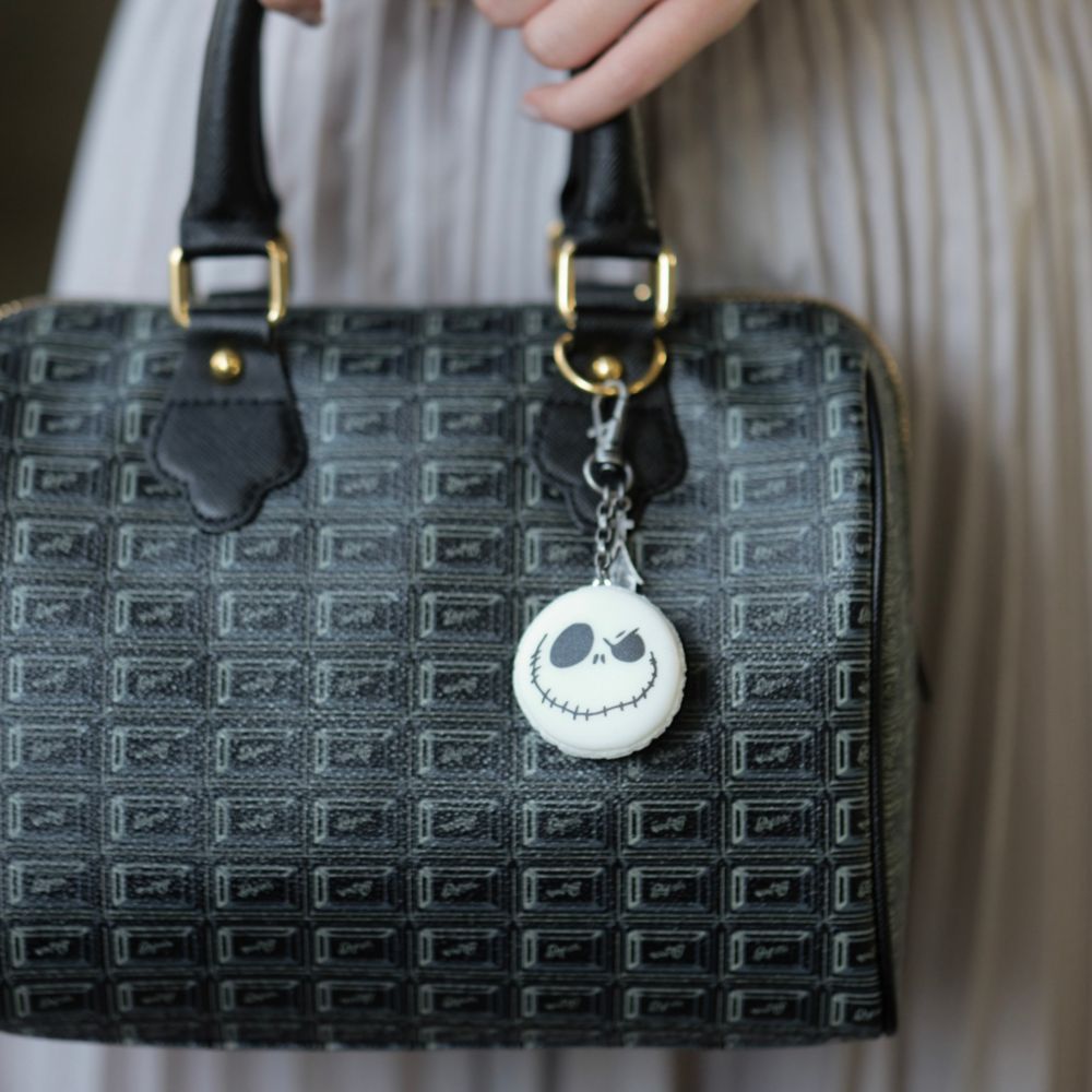 【キューポット】ジャック・スケリントン/バッグチャーム　マカロン