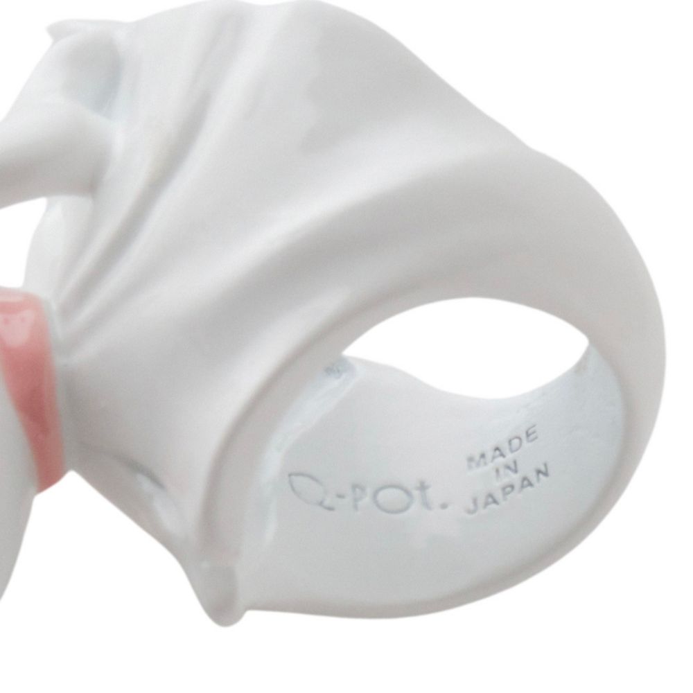 【キューポット】ゼロ / ゴースト メタルリング（ホワイト）