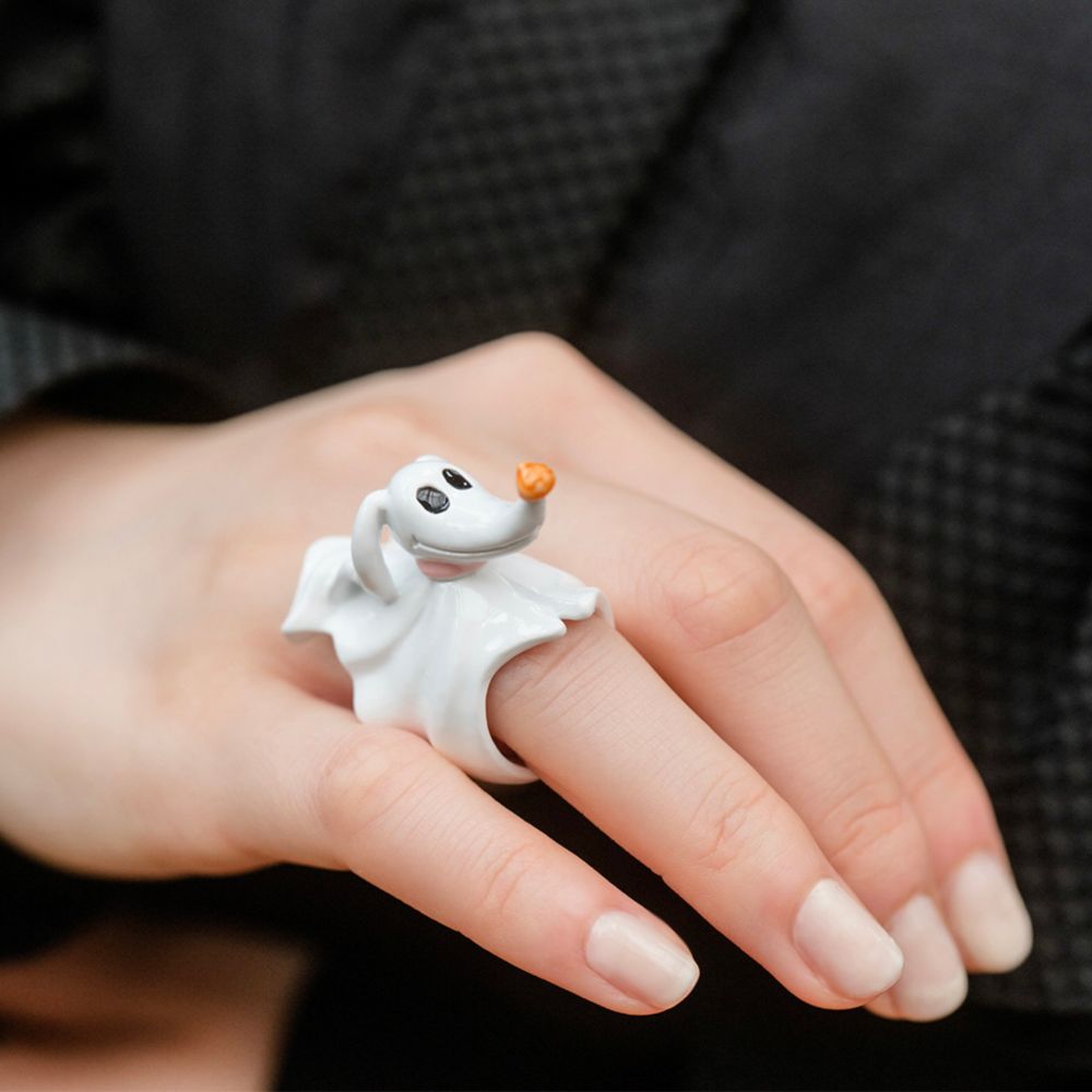 【キューポット】ゼロ / ゴースト メタルリング（ホワイト）