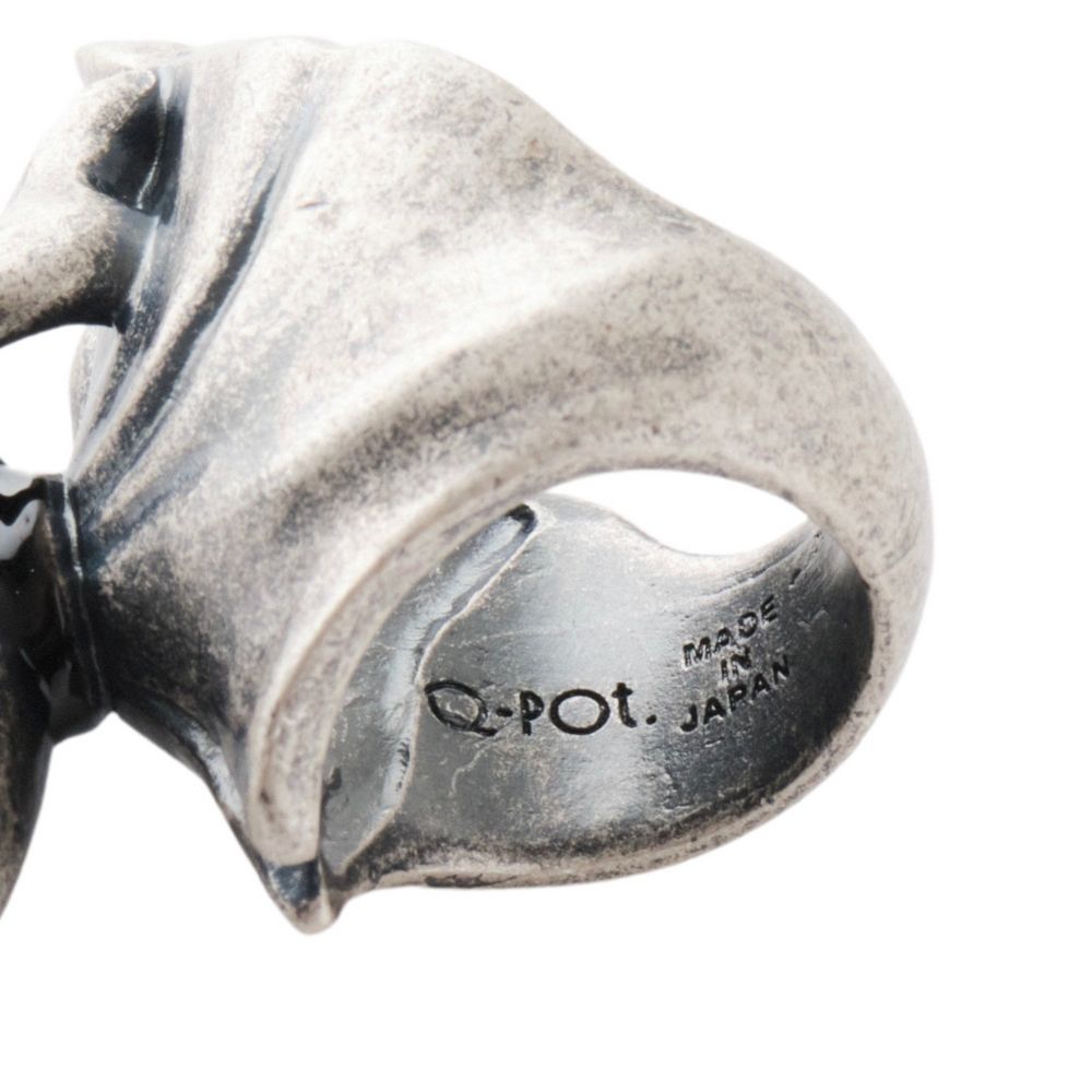 【キューポット】ゼロ / ゴースト メタルリング（アンティークシルバー）