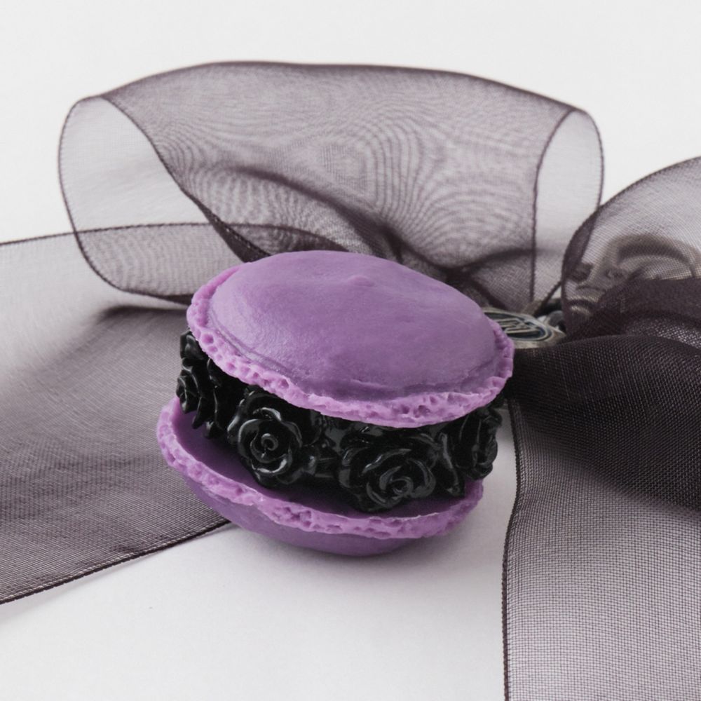 【キューポット】ホーンテッドマンション/バッグチャーム　ウォールペーパー マカロン