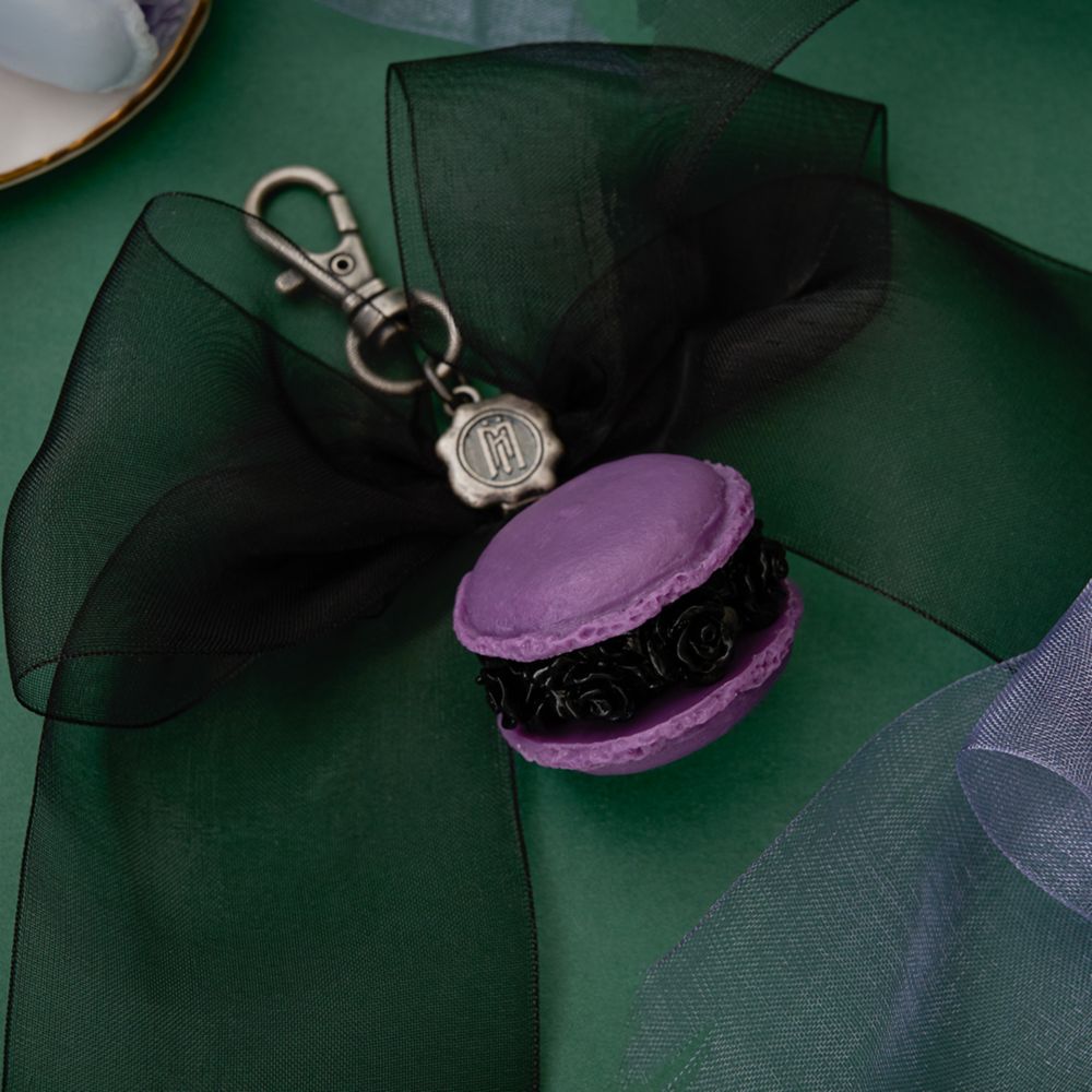 【キューポット】ホーンテッドマンション/バッグチャーム　ウォールペーパー マカロン