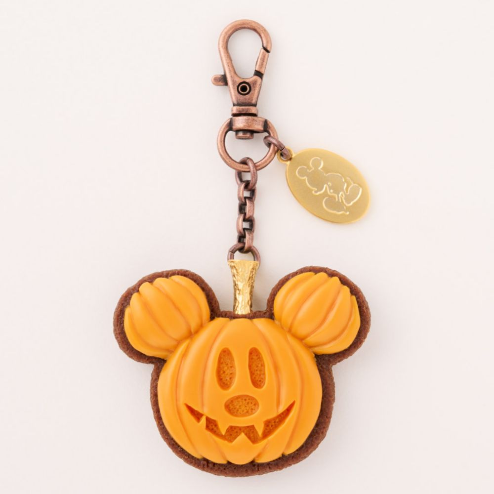 【キューポット】ミッキーマウス/バッグチャーム　パンプキン クッキー
