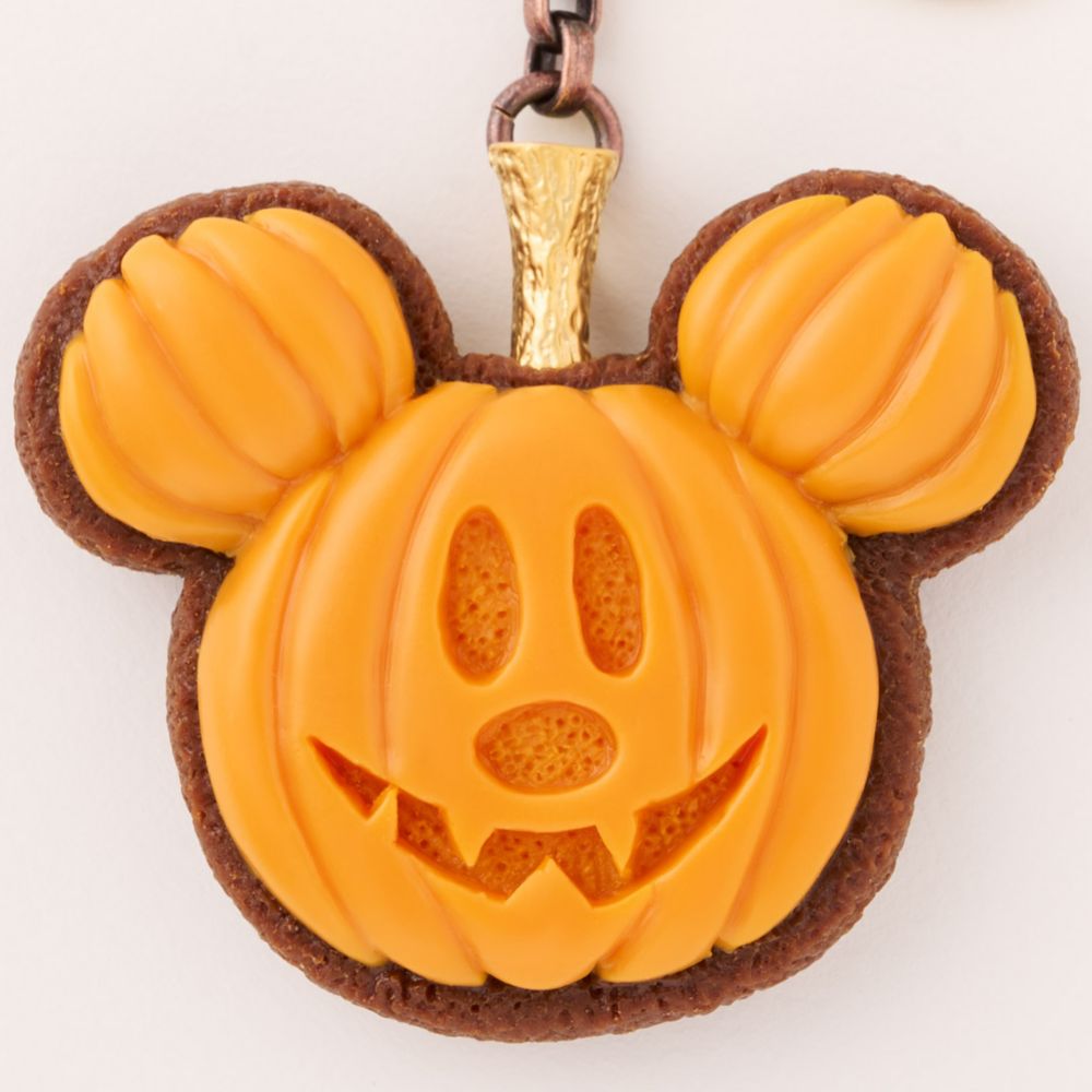 【キューポット】ミッキーマウス/バッグチャーム　パンプキン クッキー