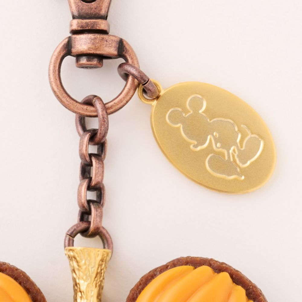 【キューポット】ミッキーマウス/バッグチャーム　パンプキン クッキー