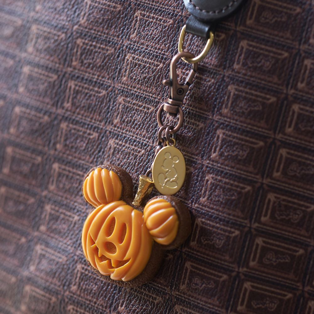 【キューポット】ミッキーマウス/バッグチャーム　パンプキン クッキー