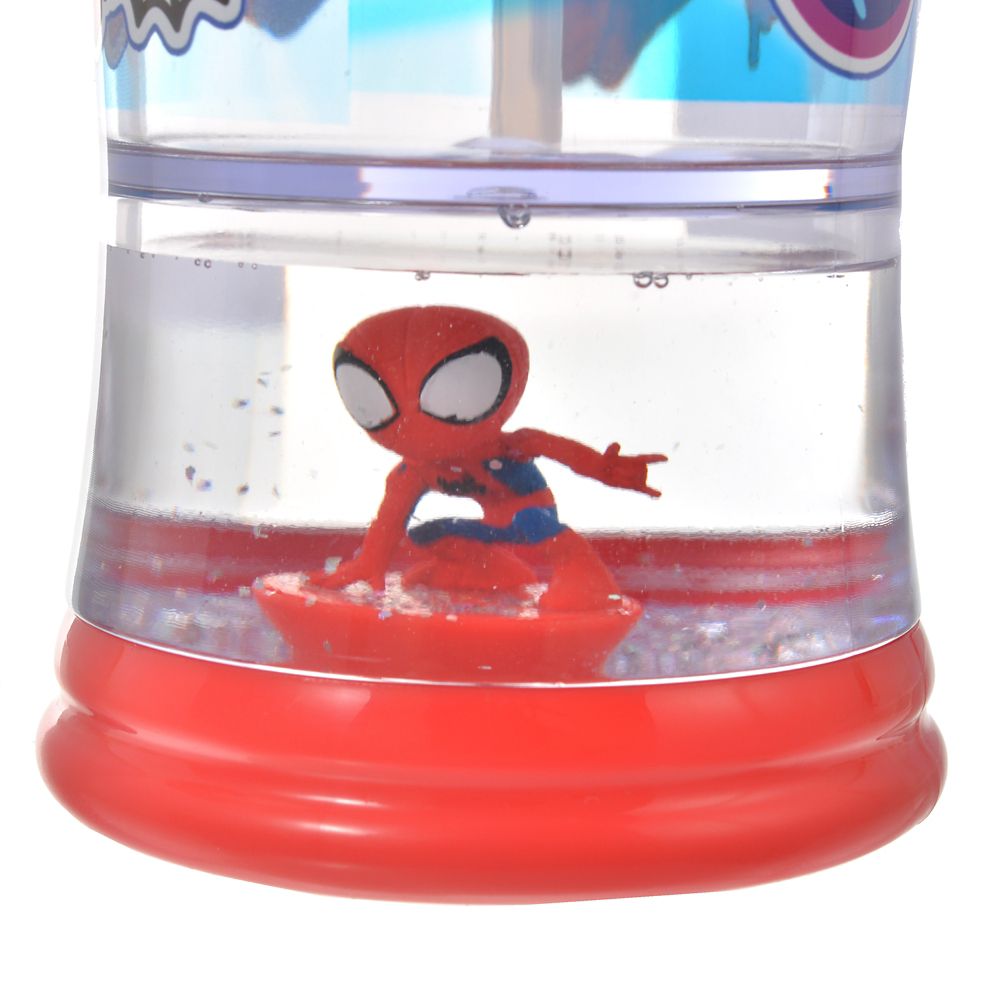 【再入荷】【キッズ用】マーベル スパイダーマン、マイルズ・モラレス、 スパイダー・グウェン 水筒・ウォーターボトル スノードーム よろしく！スパイディとすごいなかまたち