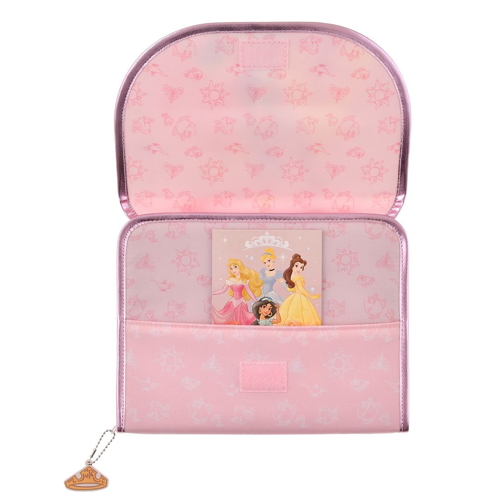 【再入荷】【キッズ用】ディズニープリンセス ステーショナリーセット バッグ風ケース入り ロマンティックプリンセス