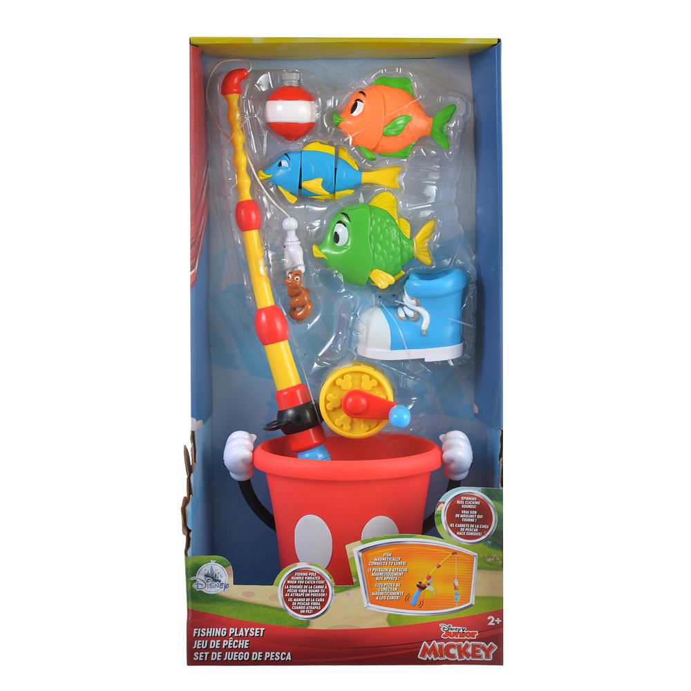 【再入荷】ミッキー おもちゃ 釣り プレイセット