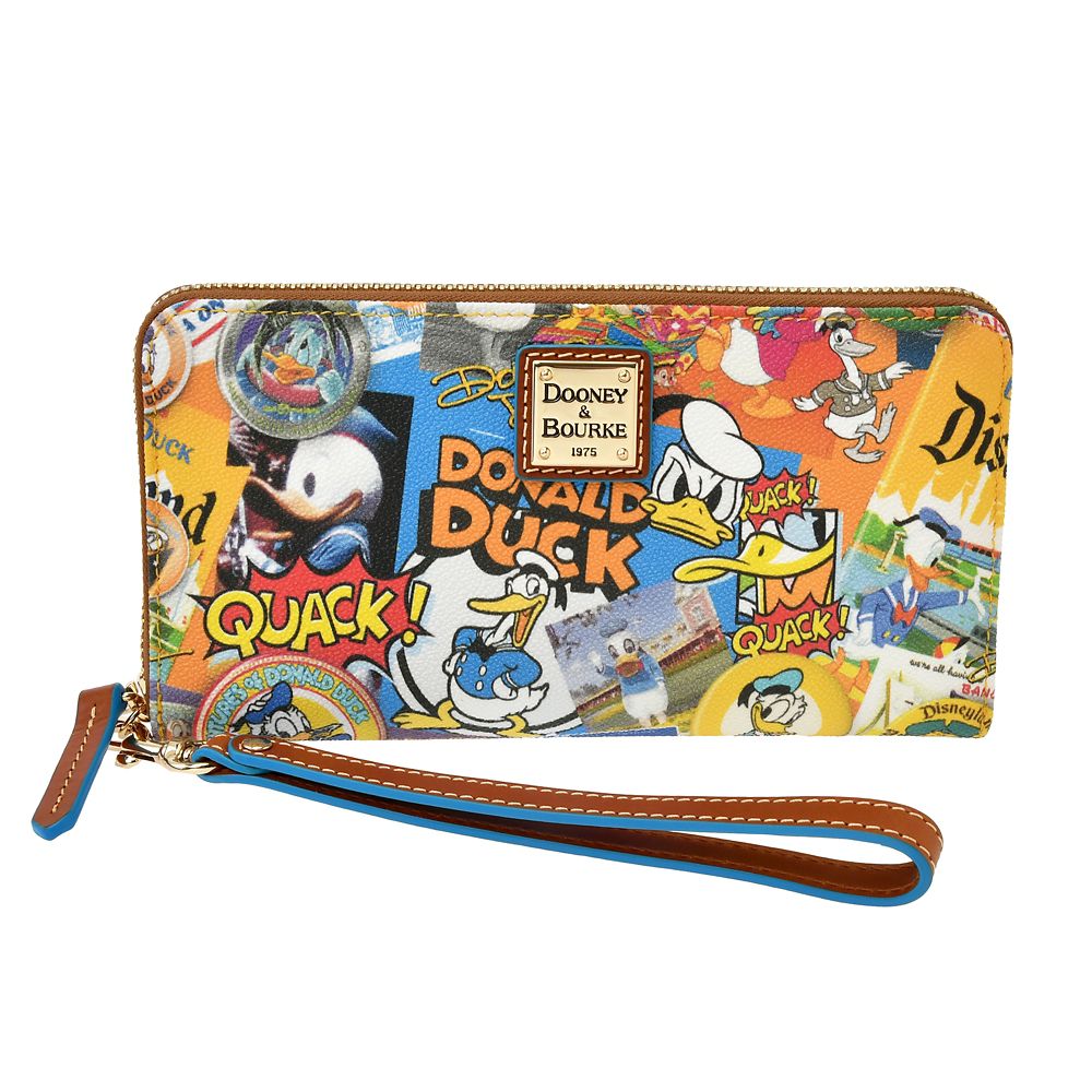 お値下げ)ディズニーストア ドナルドアートパネル＋財布 あかる 