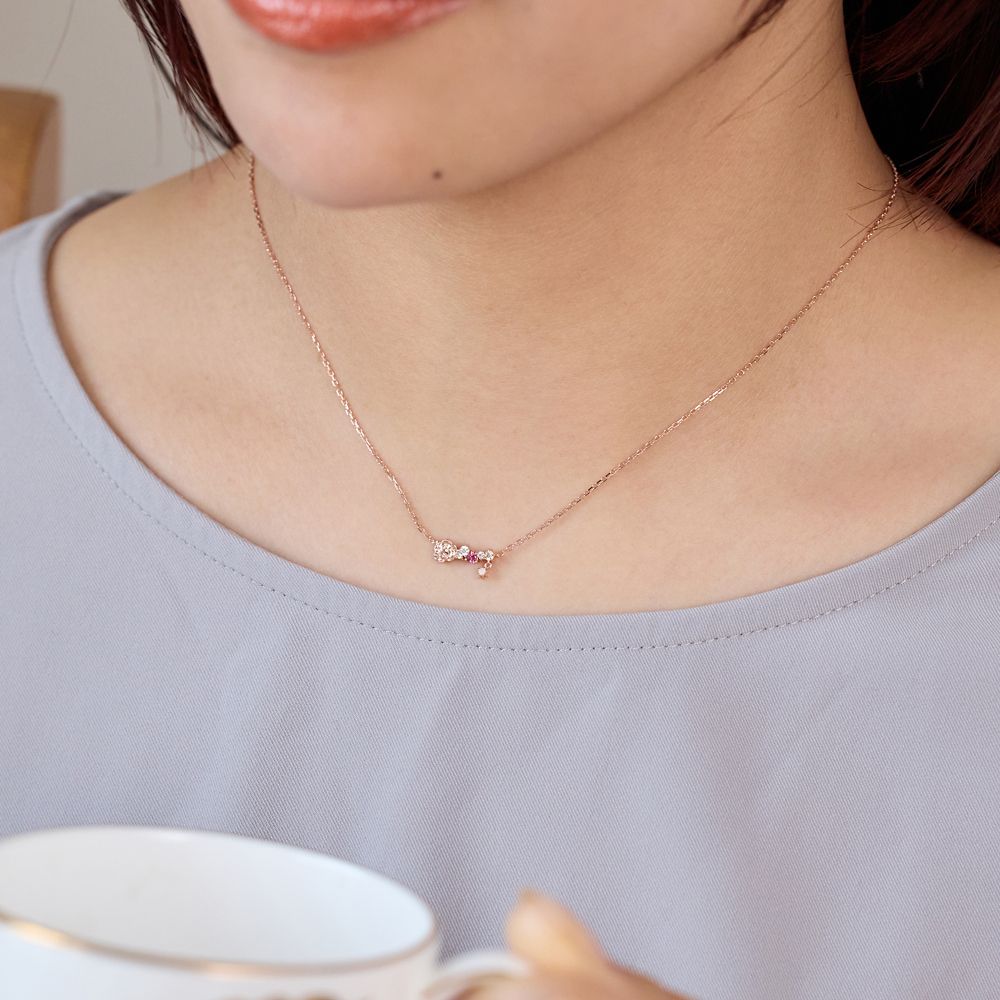 【ザ・キッス】[クリスマス限定商品] DI-SN530RQ 40cm ベル / シルバー ネックレス