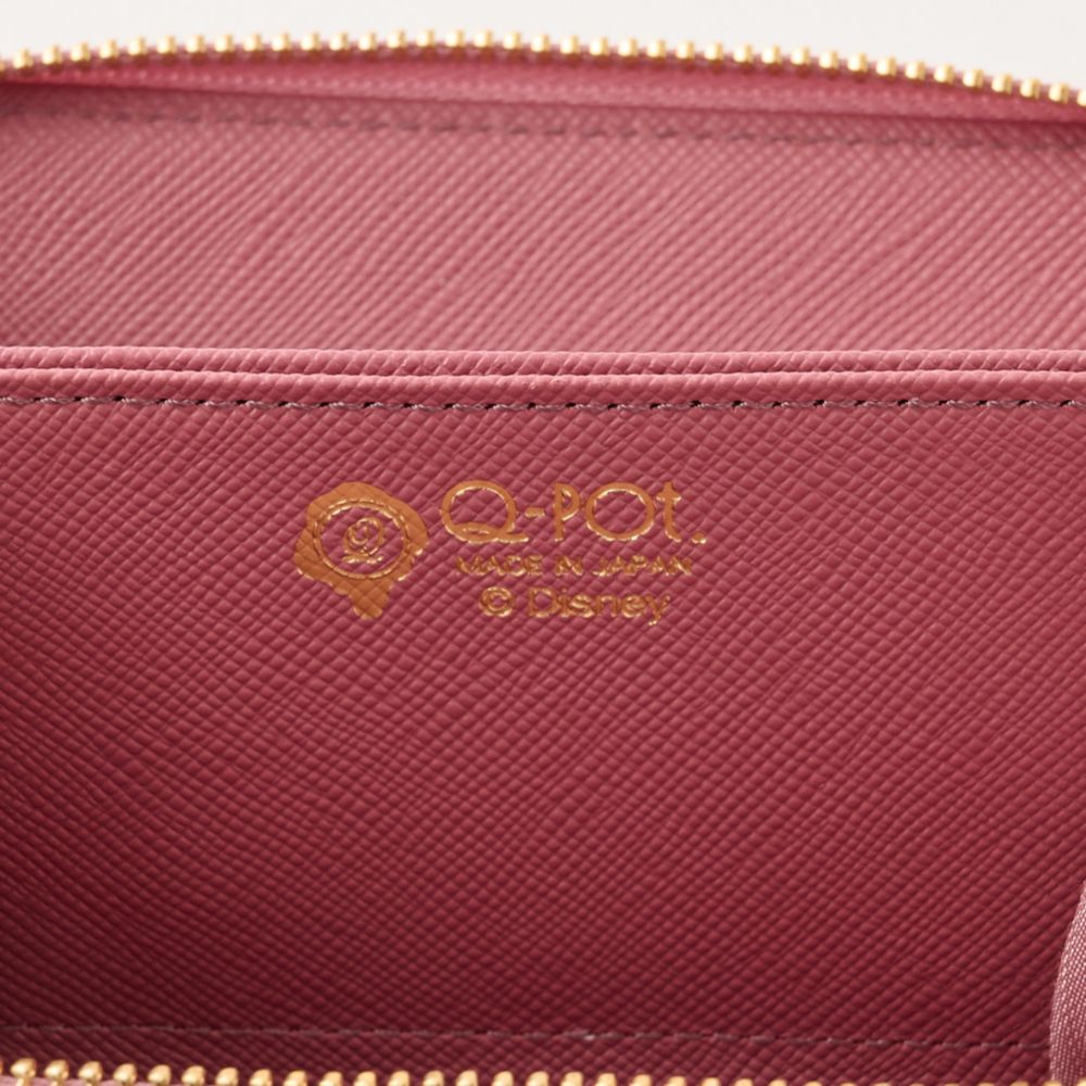 【キューポット】ミニー/コンパクト ラウンドファスナー ウォレット　ヴィンテージケーキ