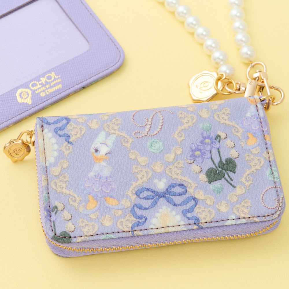 【キューポット】デイジー/ コンパクト ラウンドファスナー ウォレット　ヴィンテージケーキ