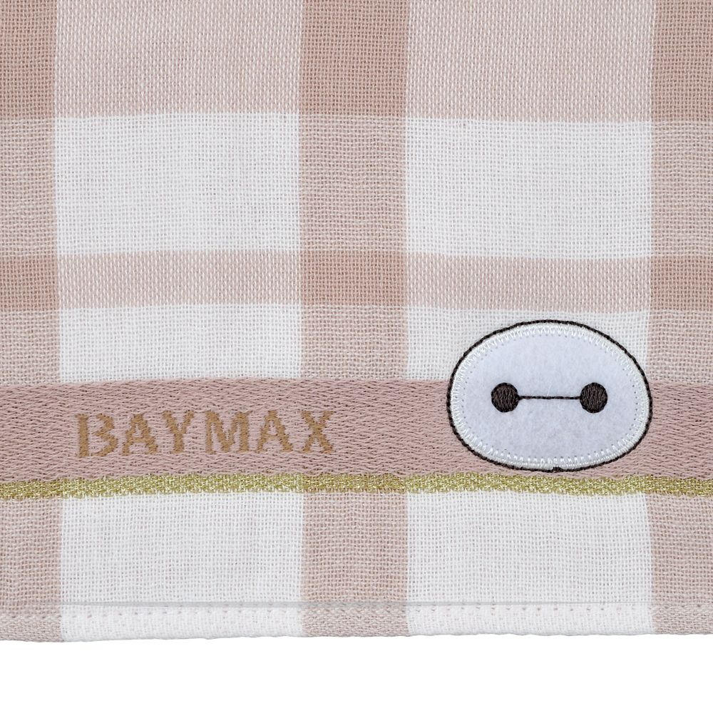 【再入荷】ベイマックス ミニタオル ガーゼ ラメライン チェック