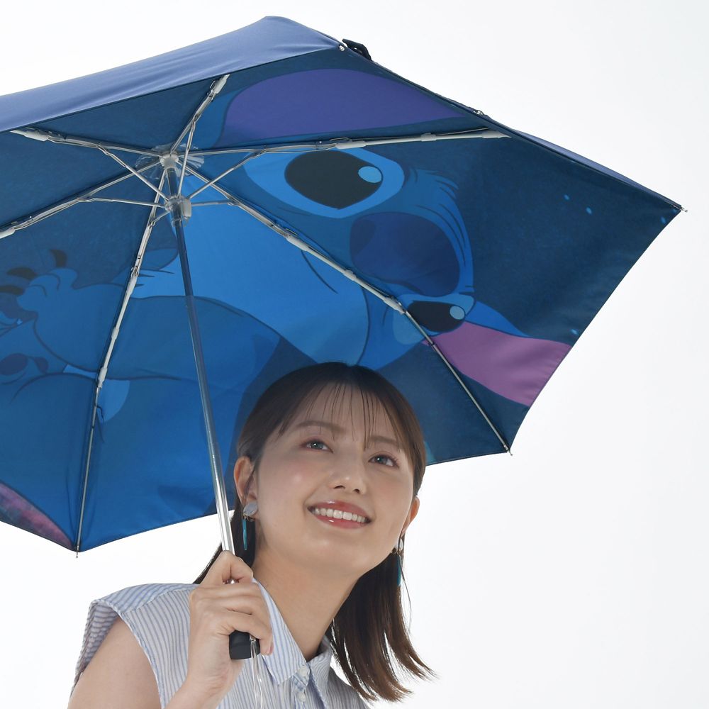 公式】ディズニーストア.jp | スティッチ 折りたたみ傘 ポーチ入り 