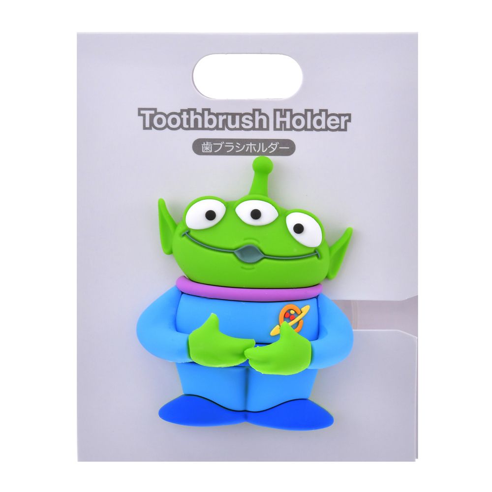 リトル・グリーン・メン／エイリアン 歯ブラシホルダー 吸盤タイプ