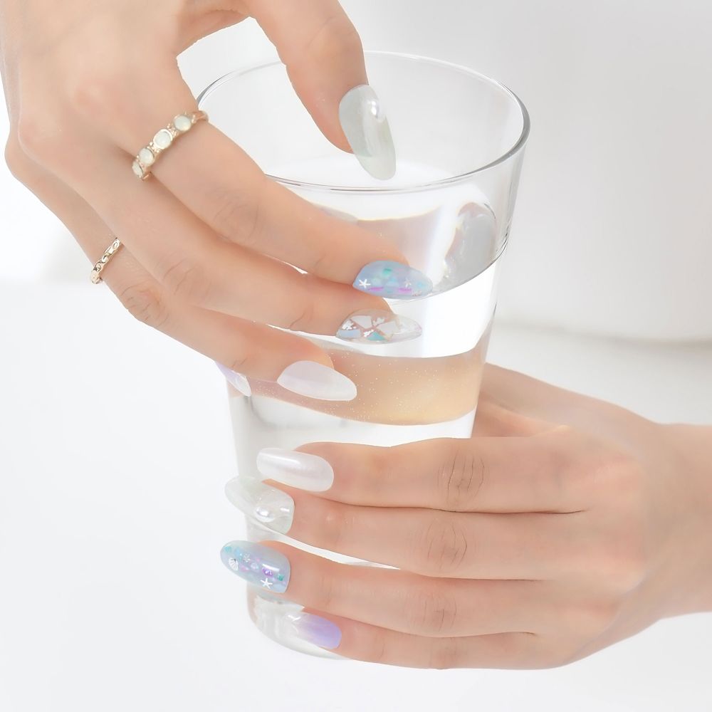 【ohora】アリエル ネイルシール セミキュアジェルネイル NP-017-JC