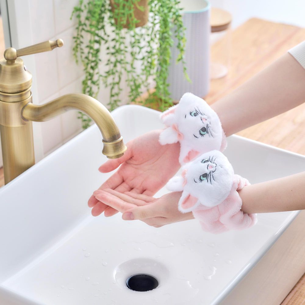 【再入荷】マリー おしゃれキャット リストバンド タオル 洗顔 吸水