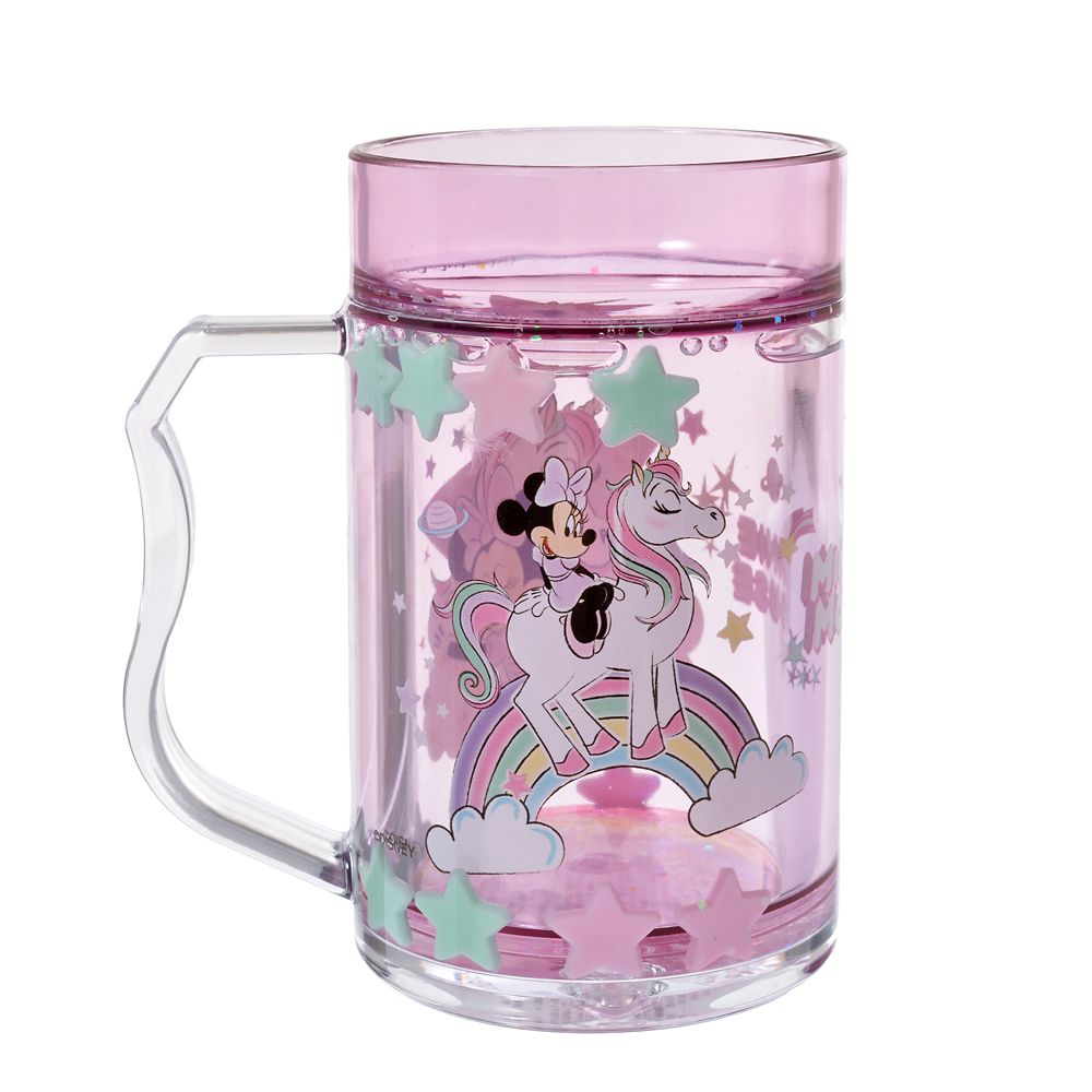 【再入荷】【キッズ用】ミニー コップ クリア ユニコーン